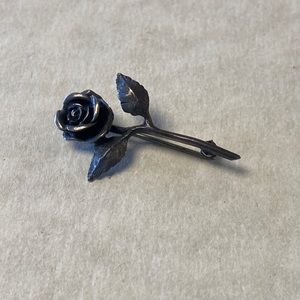 James Avery sterling silver 925 Rose pin brooch